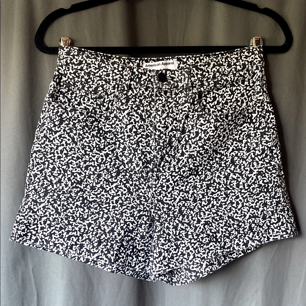 American Apparel High Waist Shorts